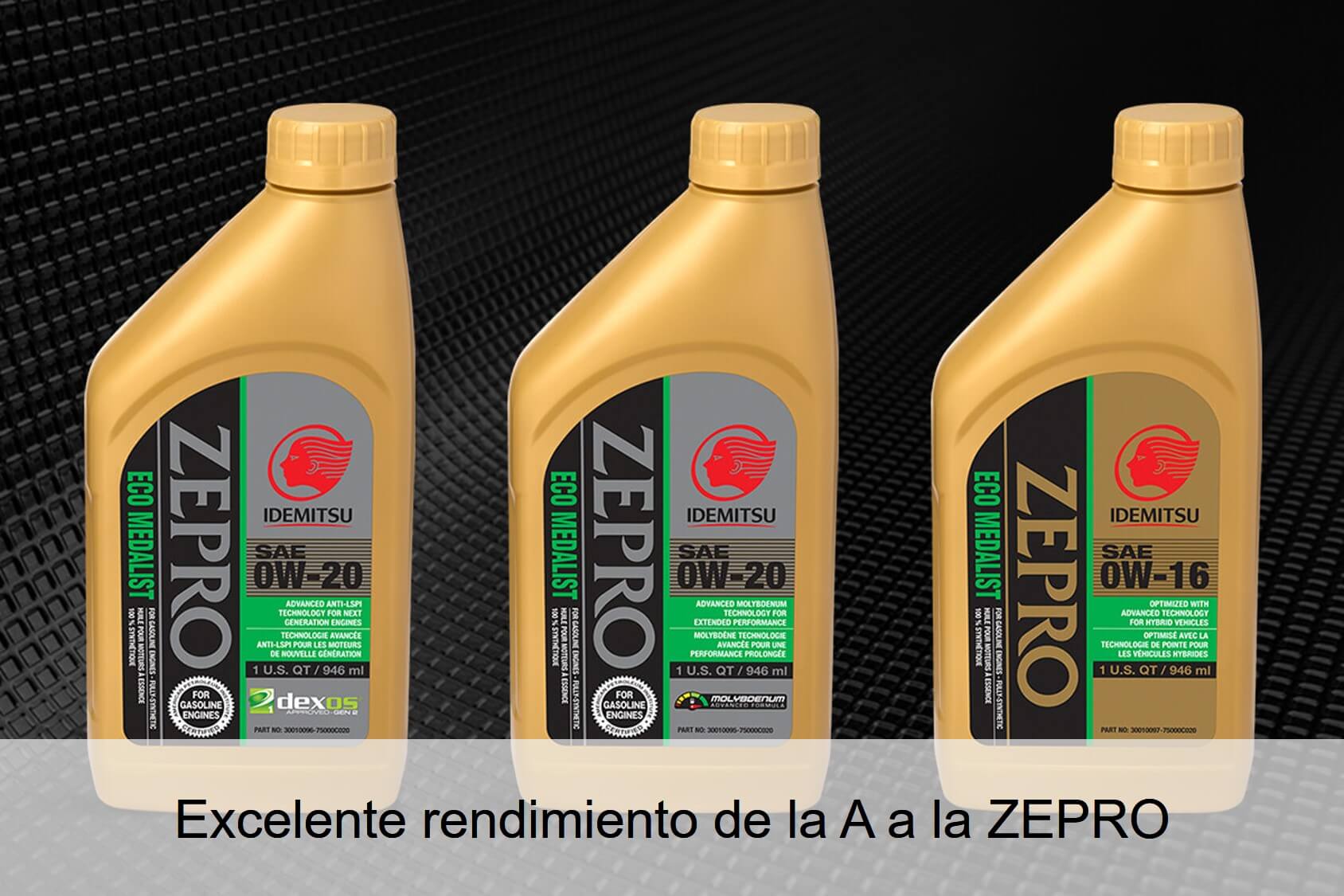 Excelente rendimiento de la A a la ZEPRO